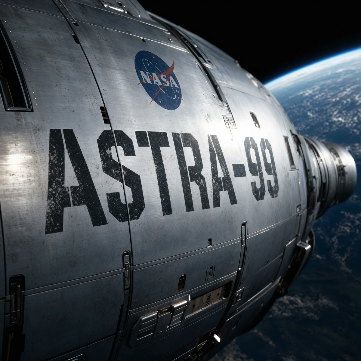 AI Prompt for NASA Spacecraft Key Art