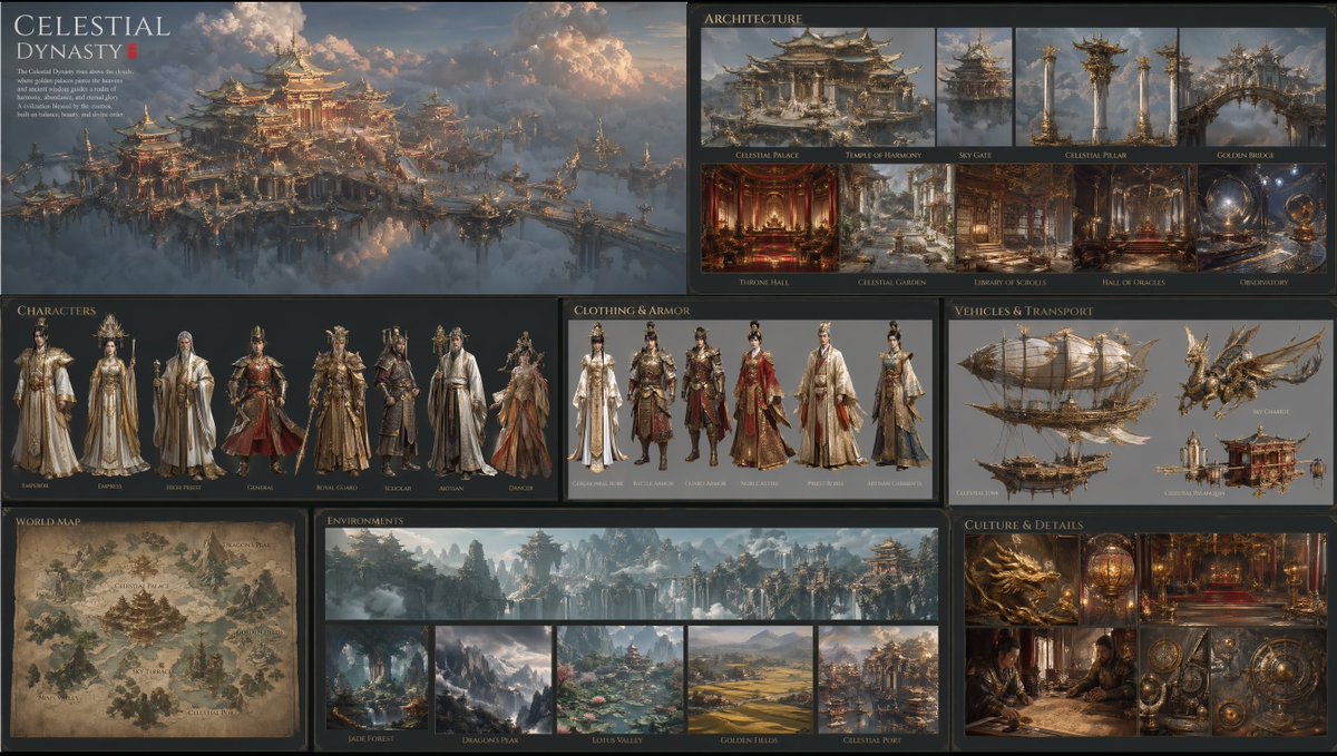 AI Prompt for Rapid Worldbuilding: Generate Fantasy Civilization Environments and Assets