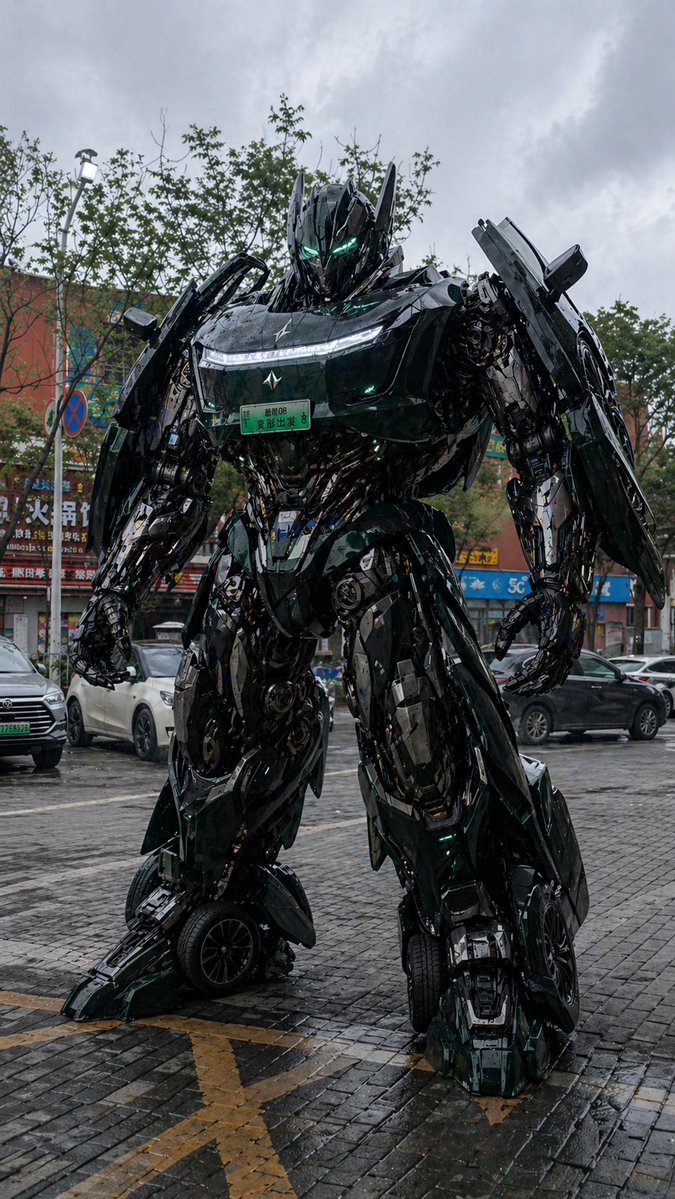 AI Prompt for Transforming Cars into Robotic Transformers