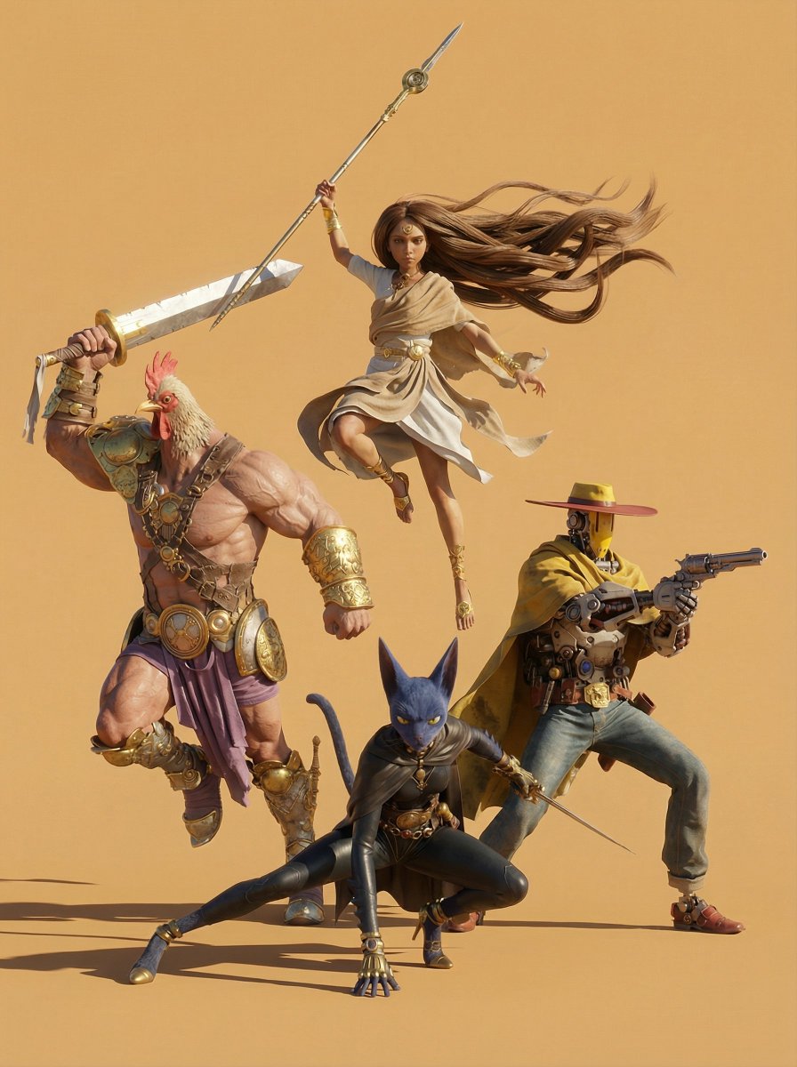 AI Transform Characters to Stunning Styles