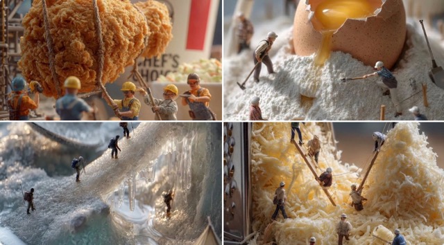 Miniature Worlds & Macro Food: Micro Photography Art