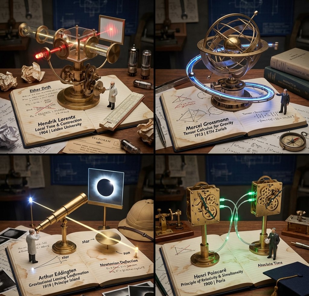 Science Discovery Mechanical Notebook Art