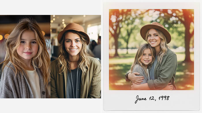 AI Hug Photo: Merge Two Faces Into a Warm Embrace