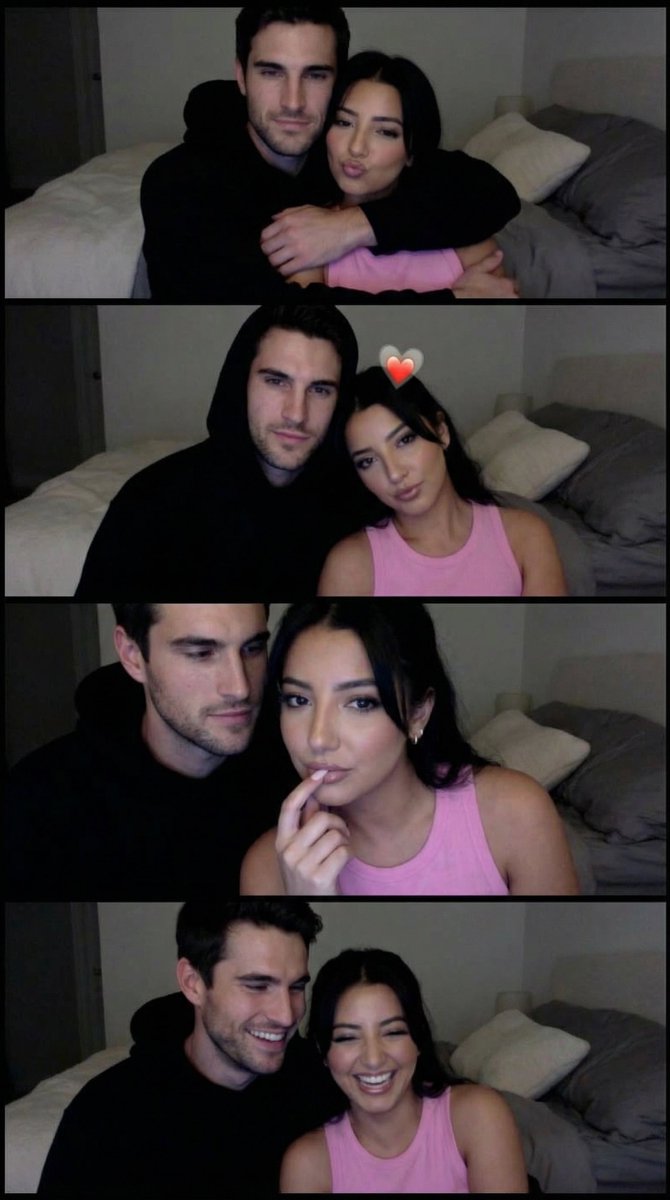 AI Prompt for Lo Fi Webcam Photobooth Couple Strip