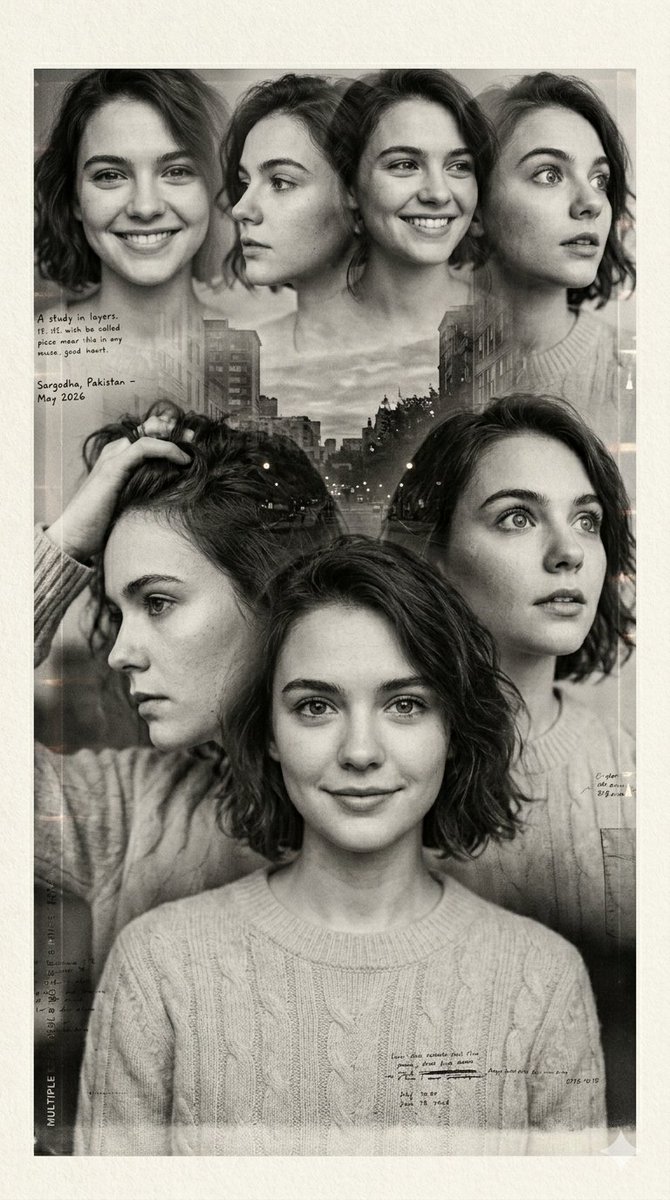 AI Prompt for Multi-Exposure Sepia Portrait of Couples or Friend Groups