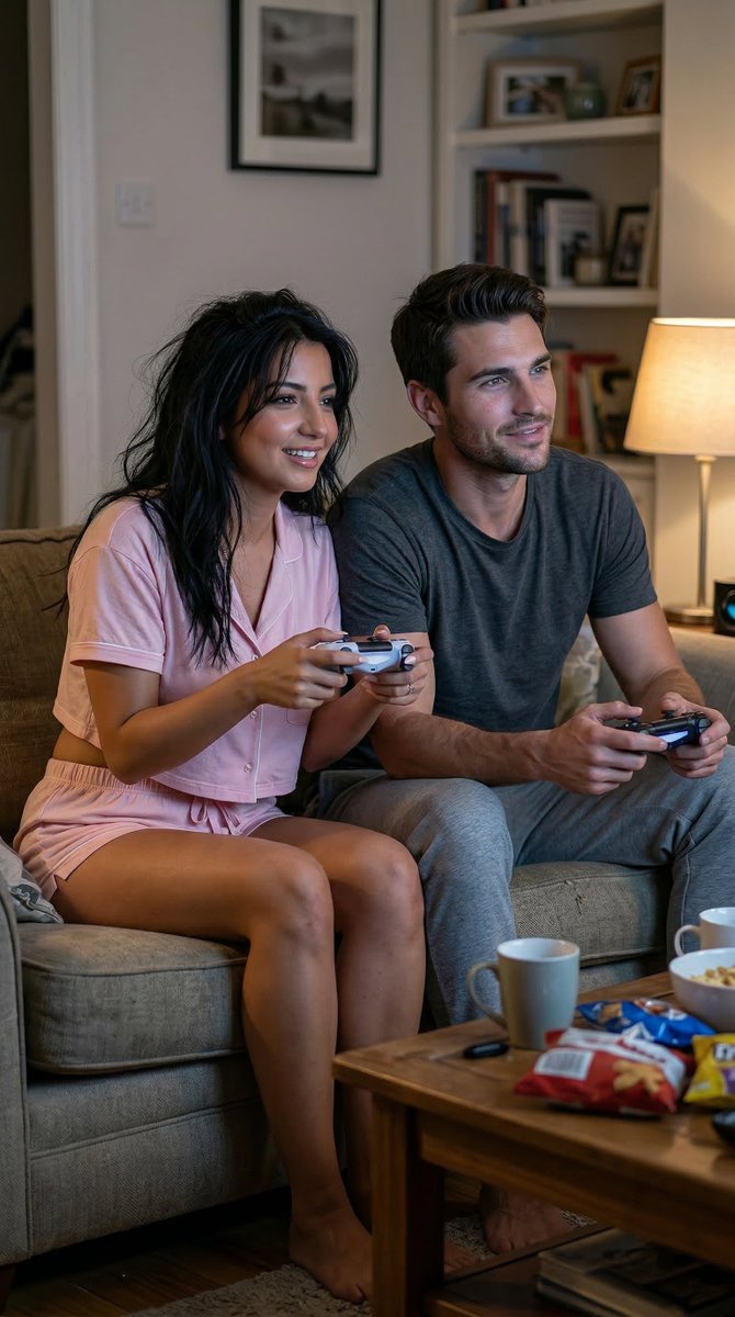 AI Prompt for Ultra-Realistic Gaming Couple Portrait