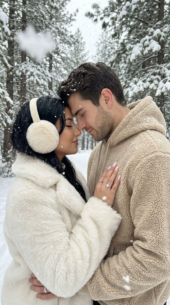 AI Prompt for Ultra Realistic Winter Couple Portrait