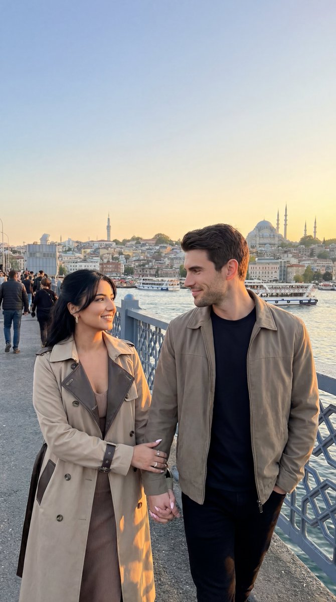AI Prompt: Photorealistic Modern Romance Scene Generation with Strict Identity Lock