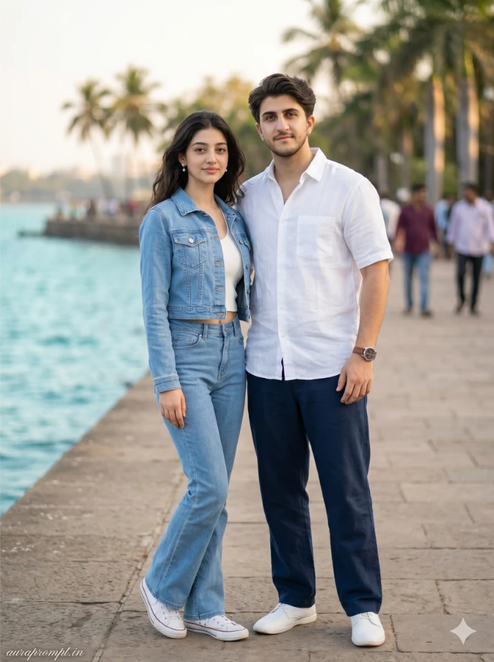 Brother Sister Summer Lakeside Editorial Photo