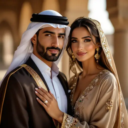 Dubai-Style Couples Photoshoot Prompt