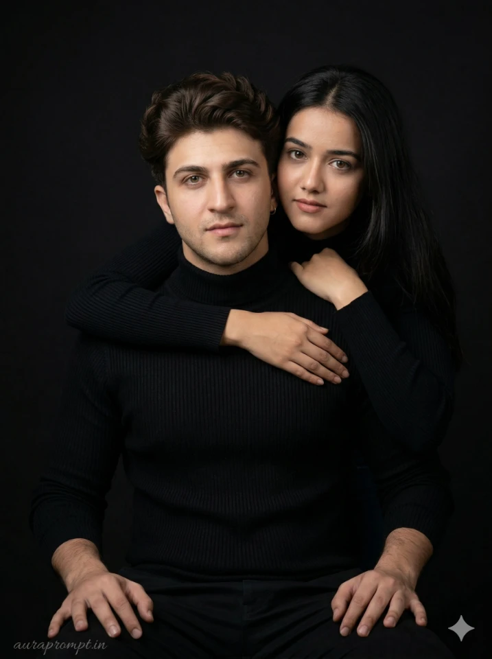 Hyper Realistic Couple Portrait Reference
