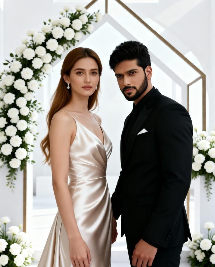 Modern Minimalist Wedding Photo Prompt