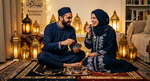Ramadan Couple Photo Prompt – AI Editing Idea