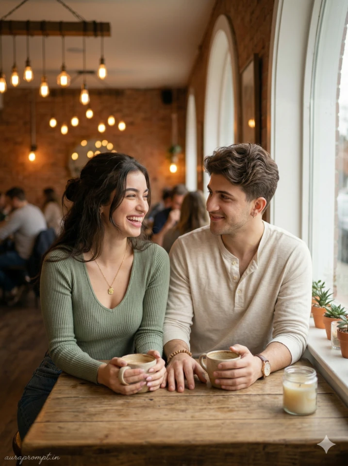 Realistic Couple Portrait HD Couple Photo