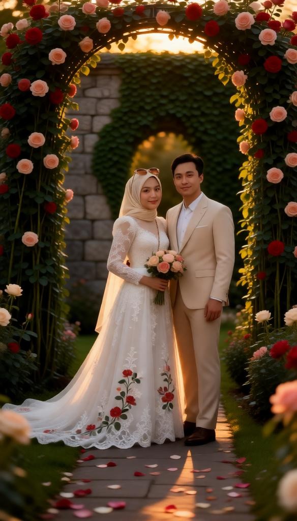 Secret Garden Wedding Photo Prompt
