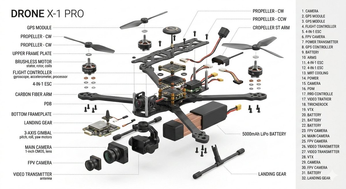 AI Prompt for E-commerce Product 3D Exploded View Diagrams