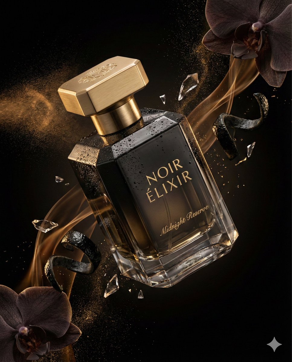 AI Prompt for High-end E-commerce Product Photography - Luxury Fragrance
