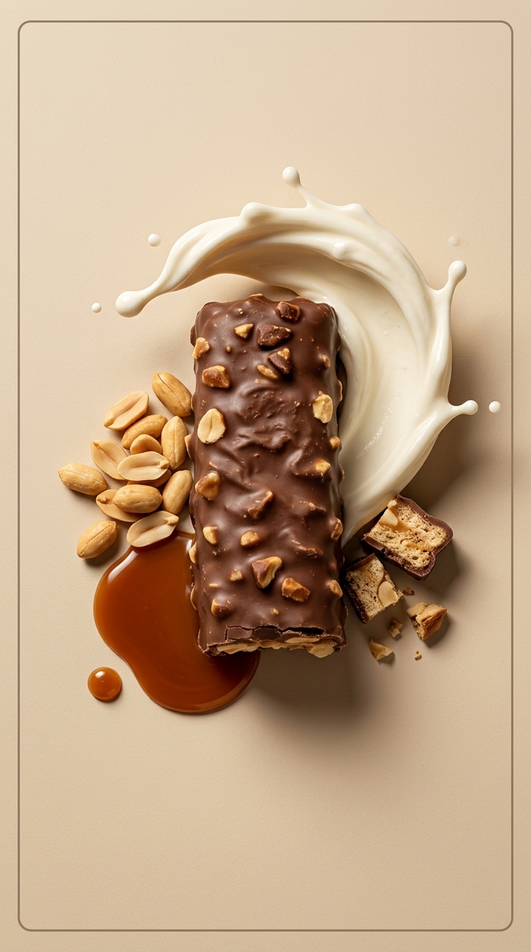 Creamy Dessert Poster Design | Hyperrealistic Product Art