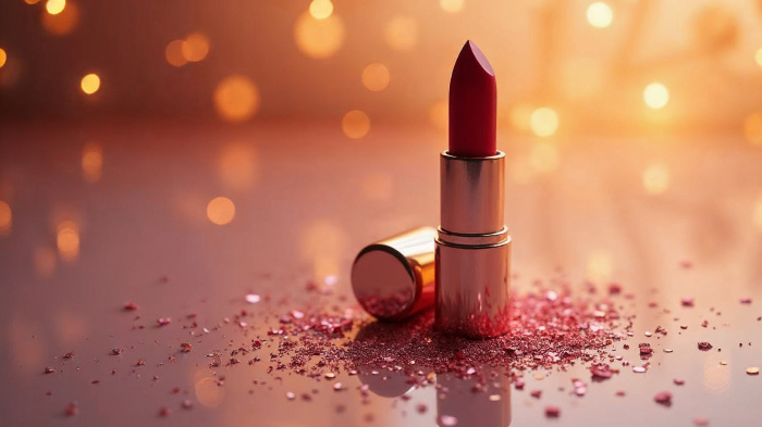 Vintage Glam Makeup Table Product Shot