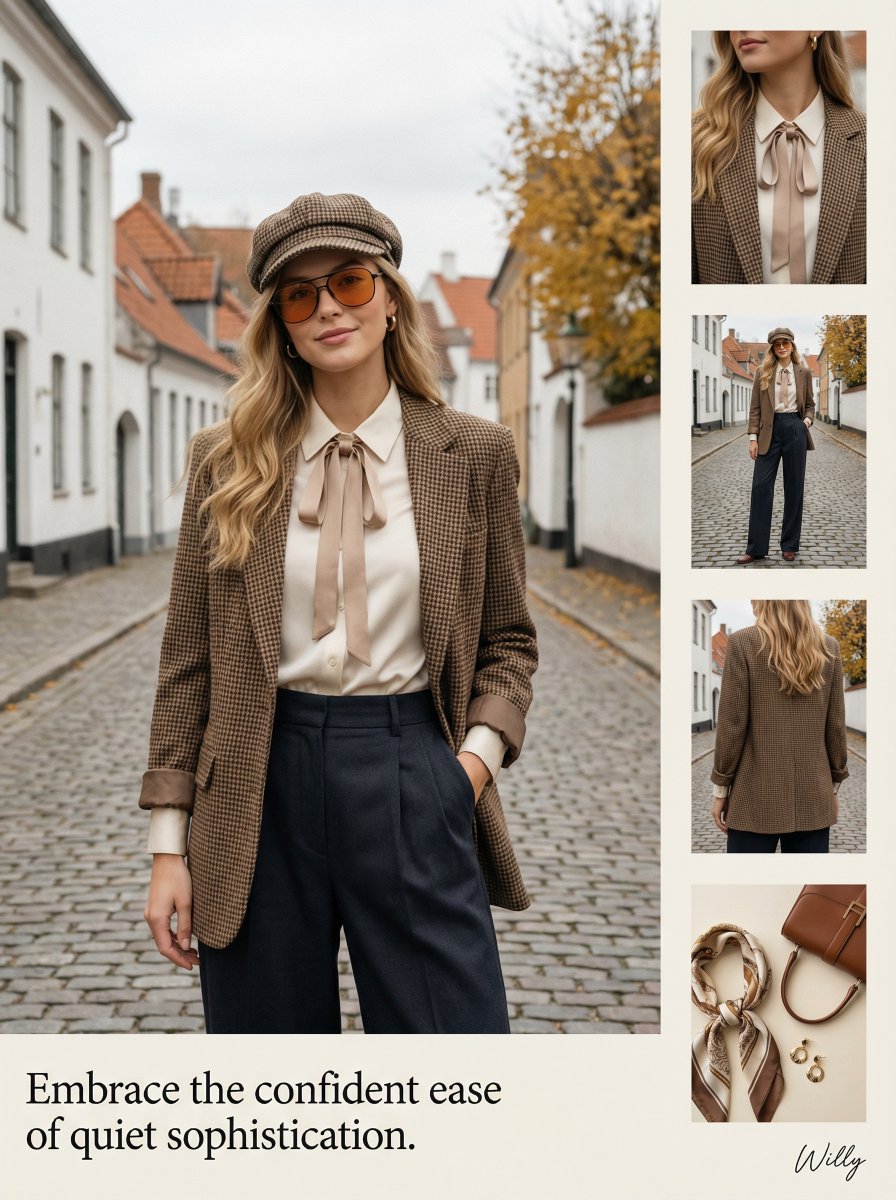 AI Prompt for 1970s Quiet Luxury Fashion Image Generation