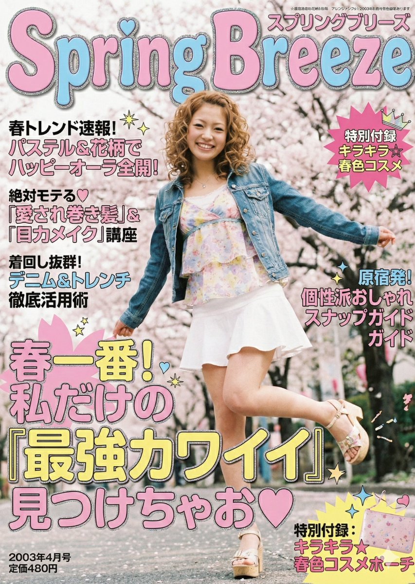 AI Prompt for 2000s-Style Fashion Magazine Covers with Cherry Blossoms