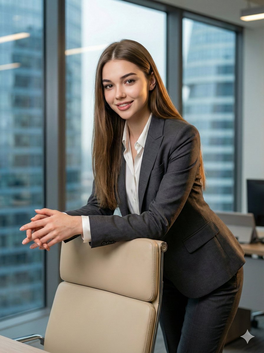 AI Prompt for 8K Corporate High-Fashion Editorial Portrait Generation