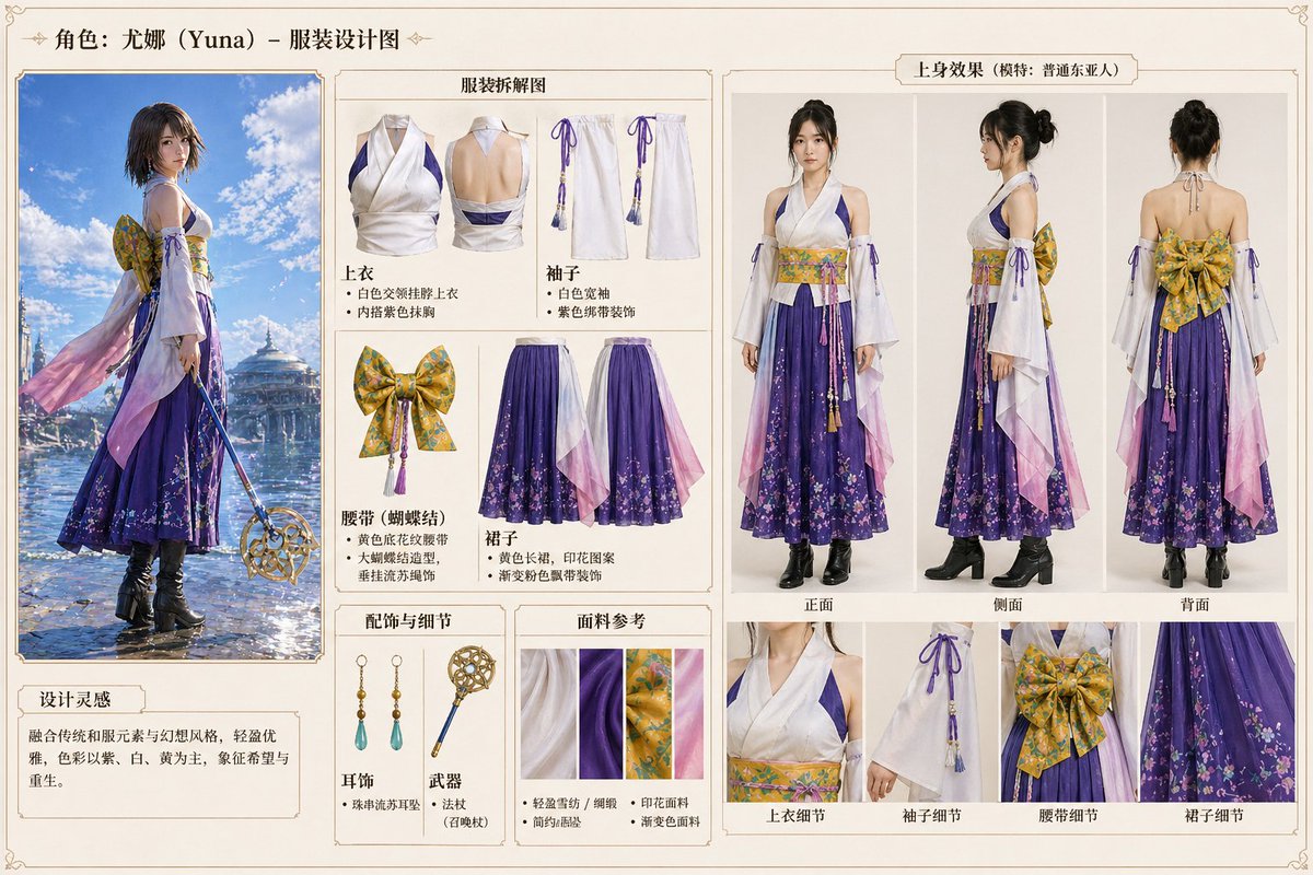 AI Prompt for Anime-Inspired Clothing Design: Real People Wearing Anime Character Outfits