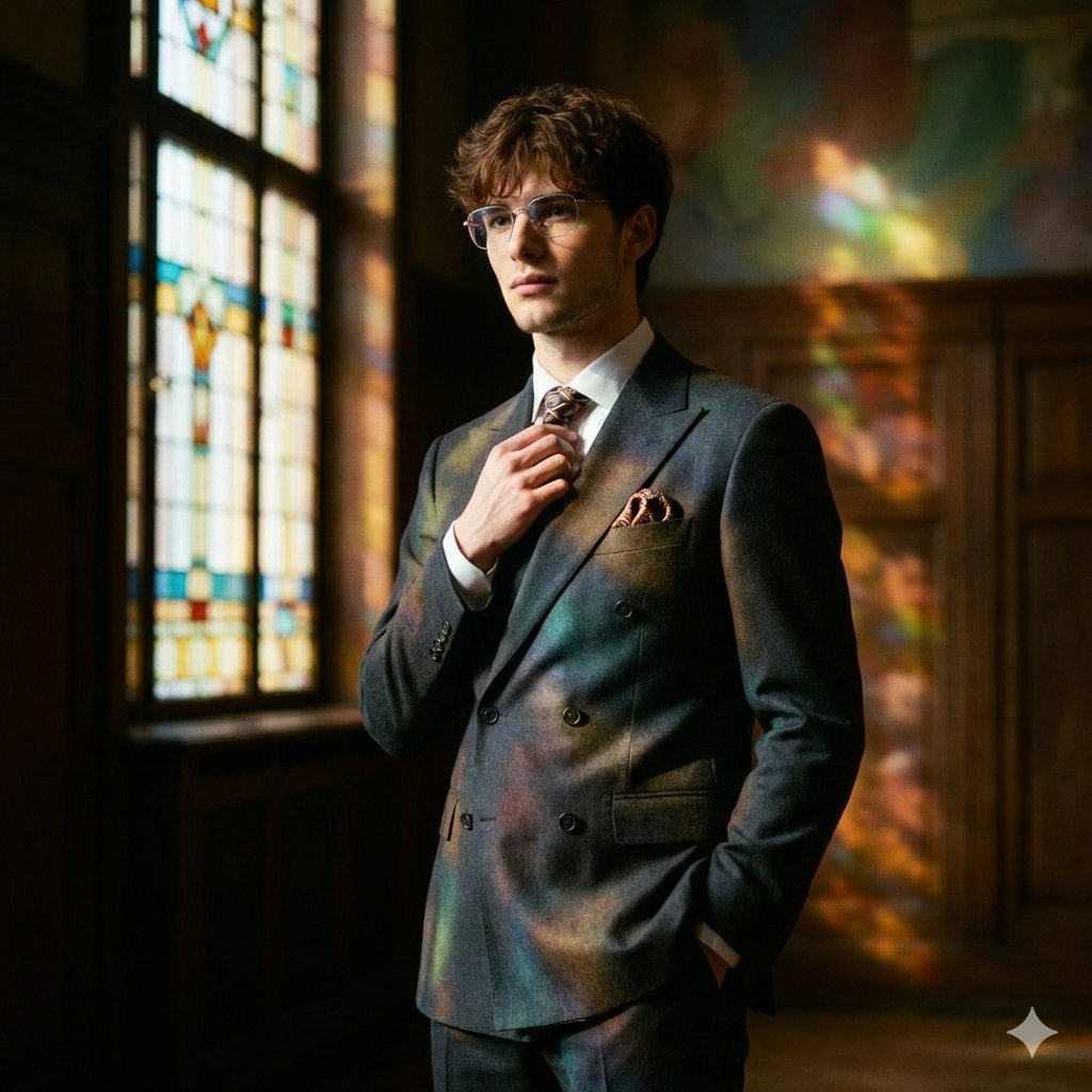 AI Prompt for Art Deco Style Editorial Portrait Photography