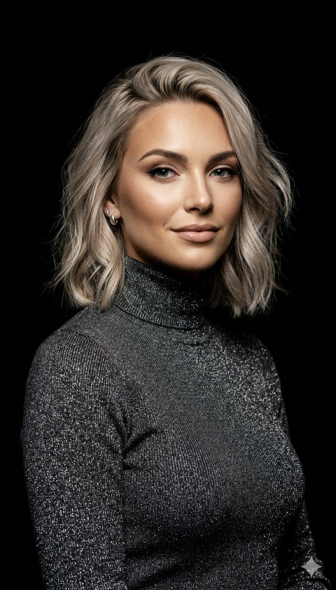 AI Prompt for Ash Blonde Bob Portrait Photography