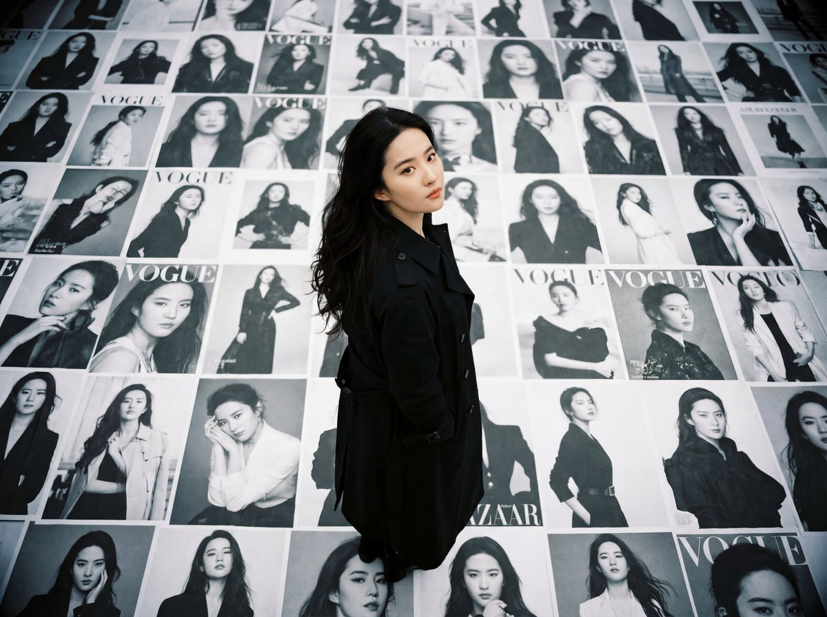AI Prompt for Authentic Japanese Actress Portrait in LOMO Ic-a Style
