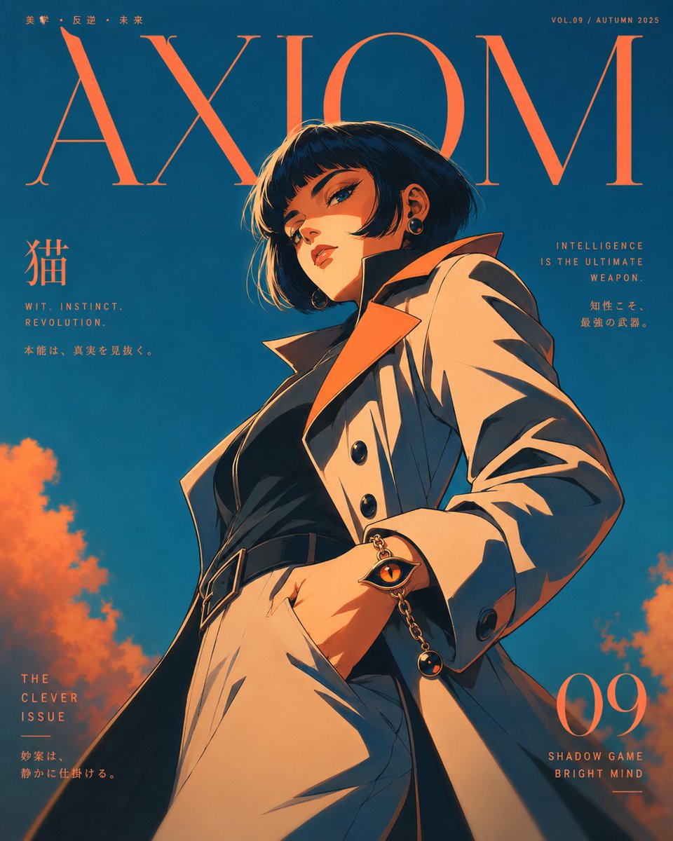 AI Prompt for Avant-Garde Anime Fashion Cover Art