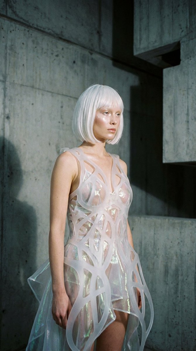 AI Prompt for Avant-Garde Architectural Fashion Editorial