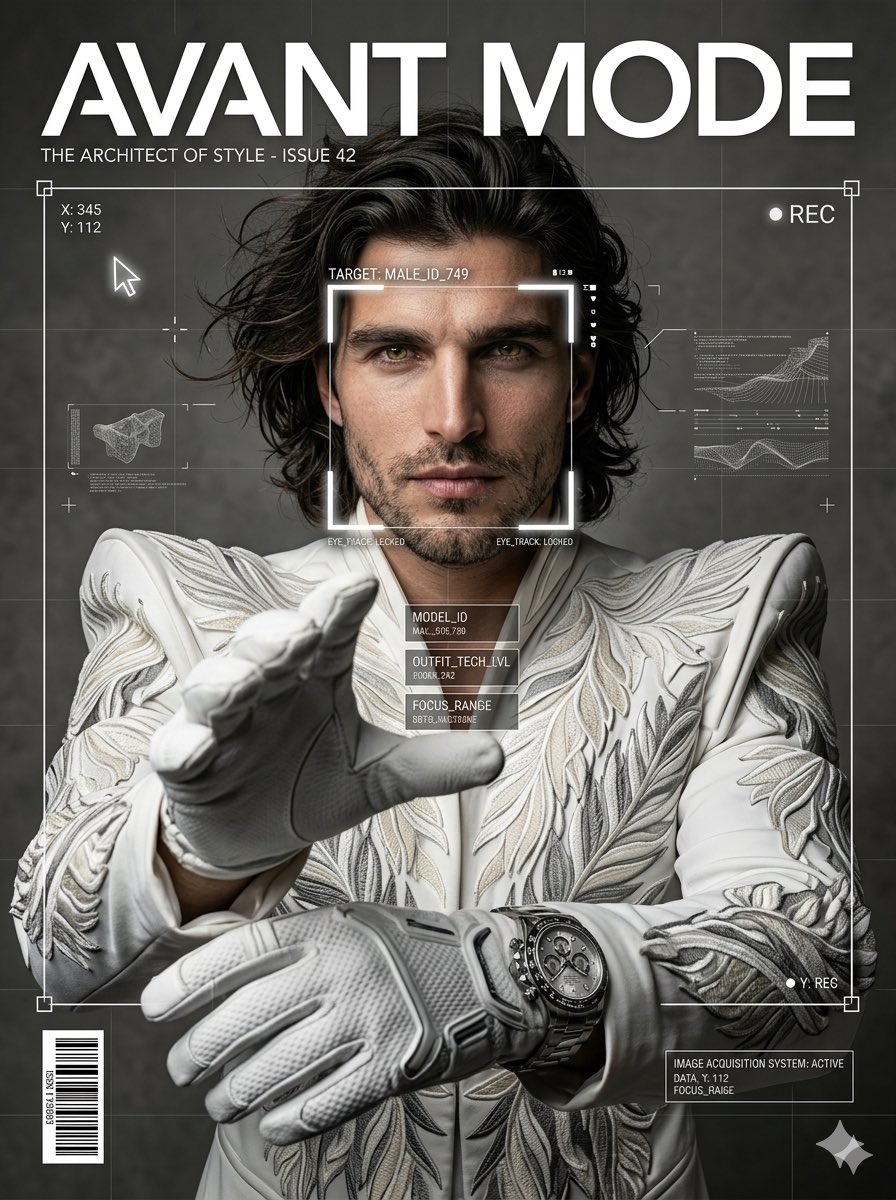 AI Prompt for Avant-Garde Fashion Portrait Photography