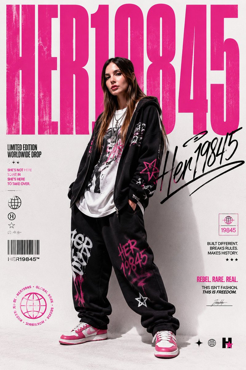 AI Prompt for Bold Streetwear Campaign Poster with Oversized Typography