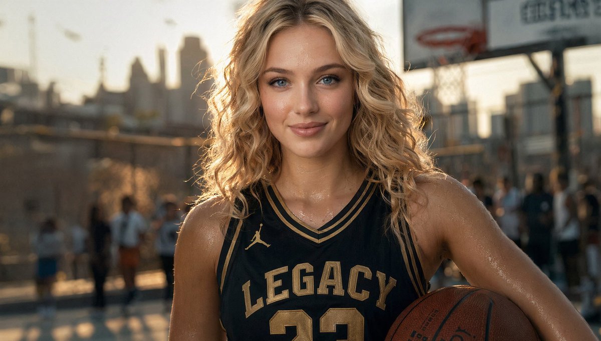 AI Prompt for Cinematic And Hyper-Realistic Blonde Athlete Portraits