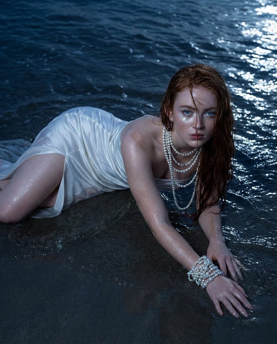 AI Prompt for Cinematic Beach Fashion Photography