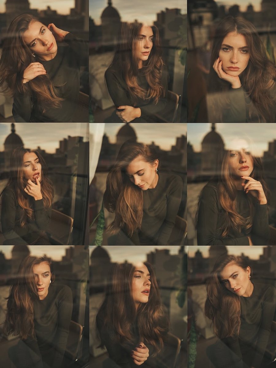AI Prompt for Cinematic Editorial Fashion Portrait Photography of Woman by Window