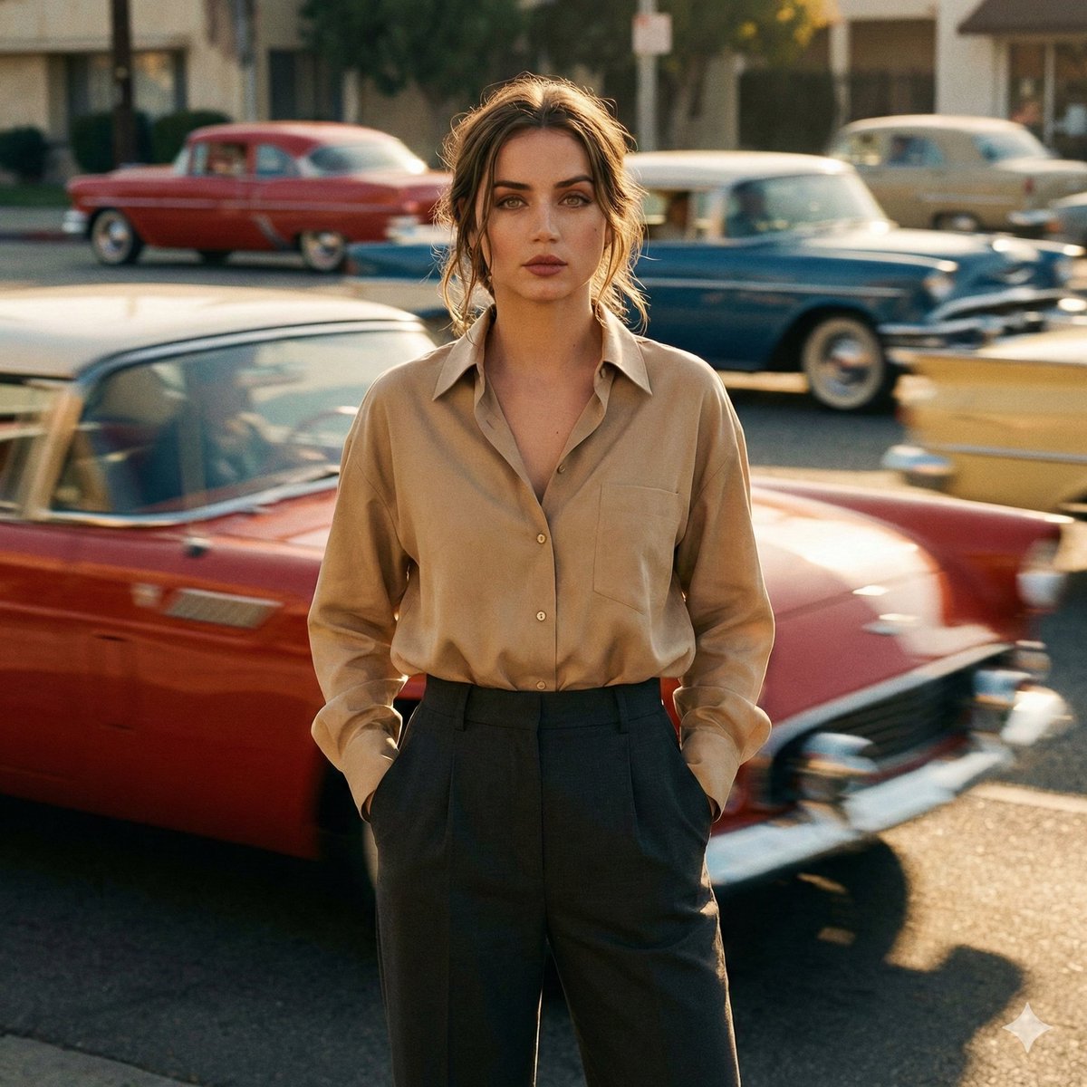 AI Prompt for Cinematic Fashion Photography with Motion Blur