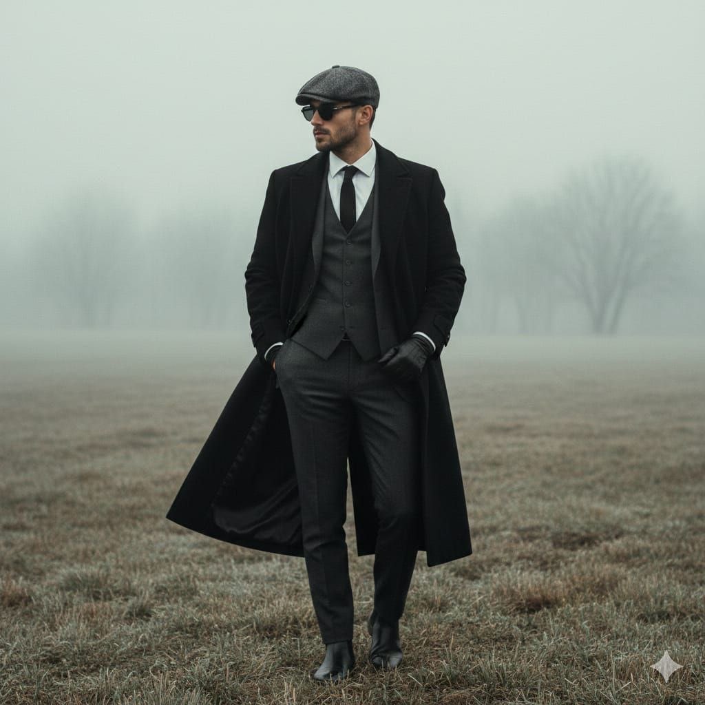 AI Prompt for Cinematic Fashion Portrait with Moody Atmosphere