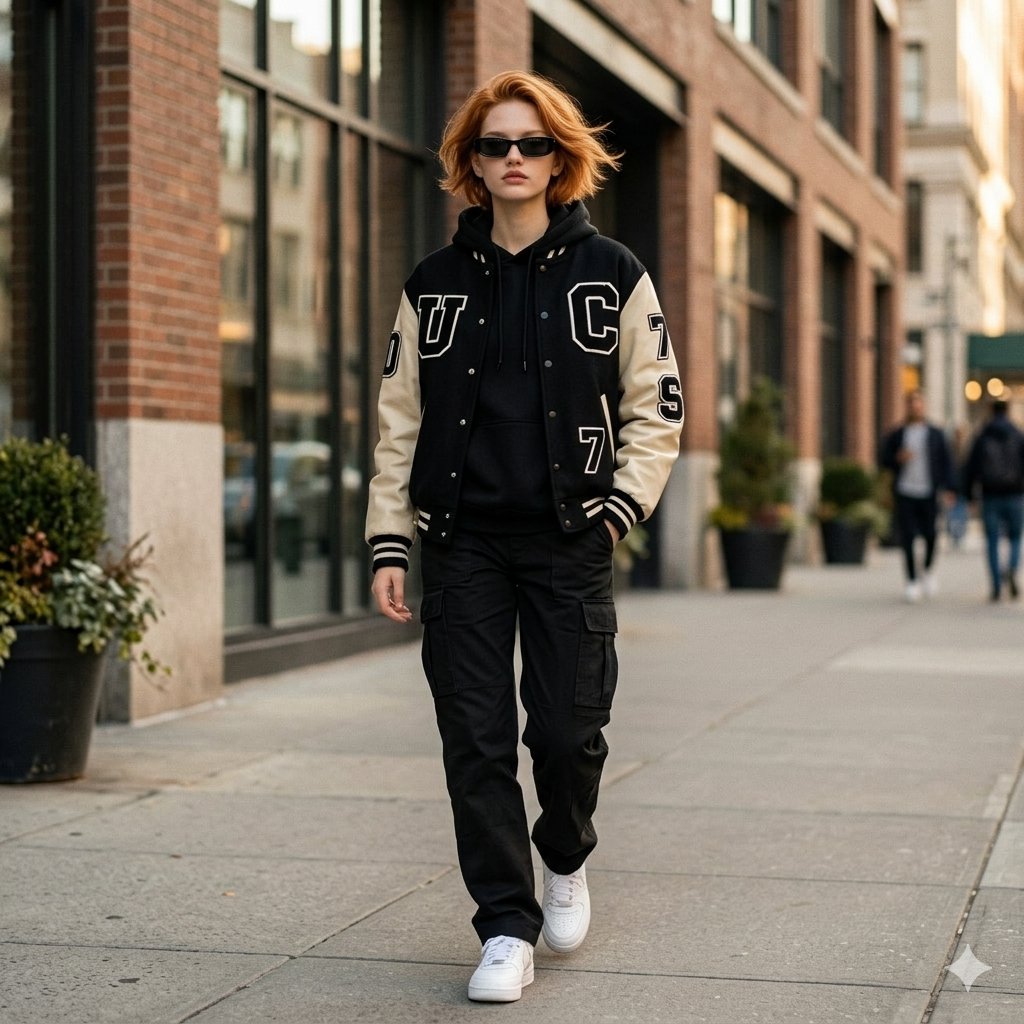 AI Prompt for Cinematic Street Fashion Photography - Style Influencer Model