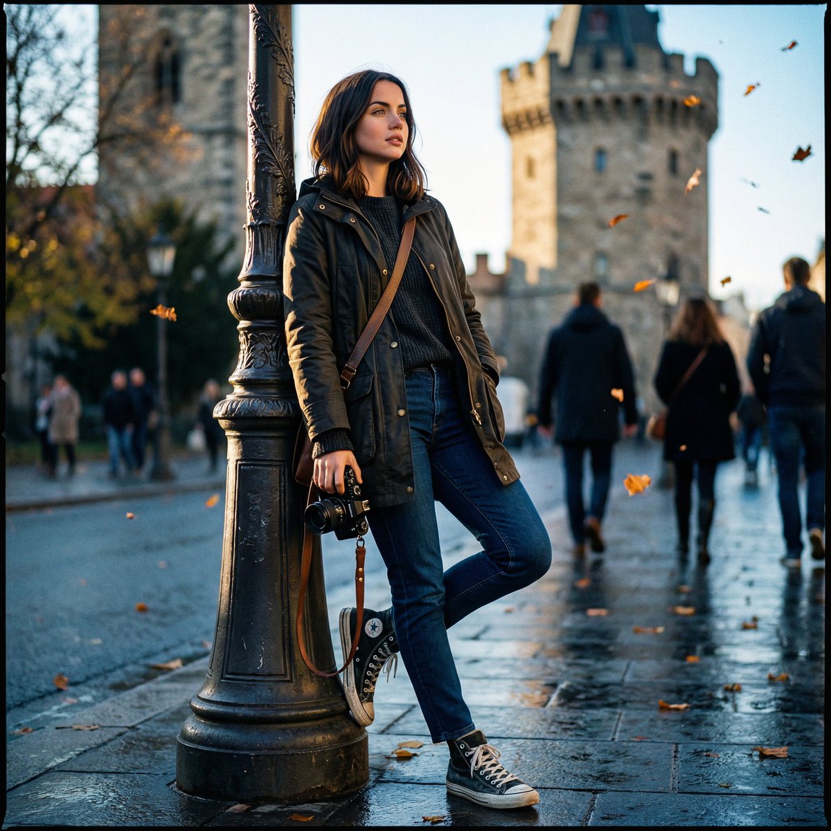 AI Prompt for Cinematic Street Photography Portrait Generation