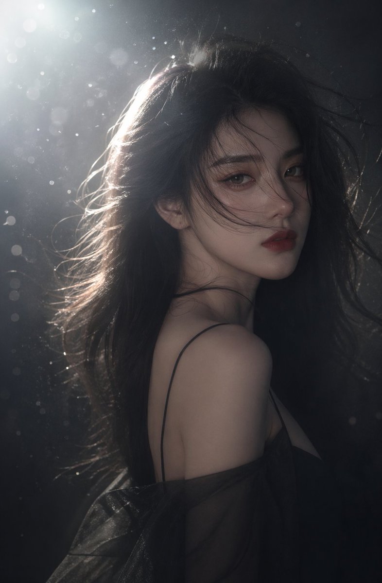 AI Prompt for Cinematic Woman Portrait with Backlit Lighting