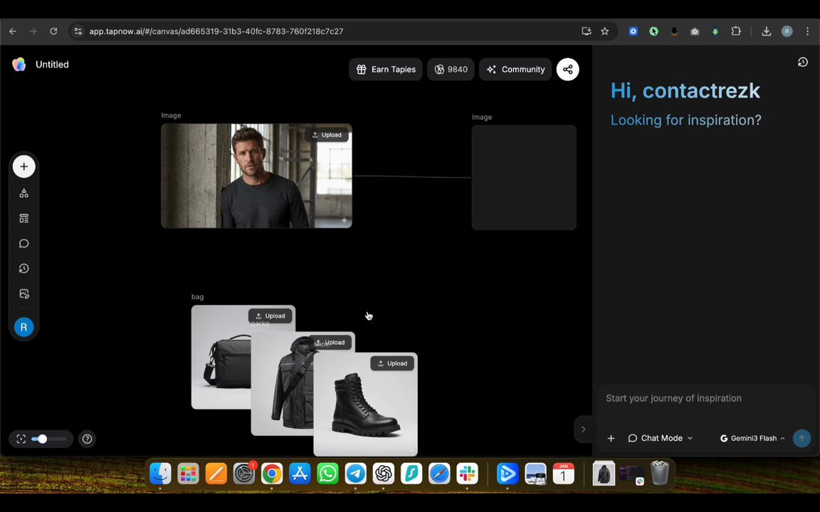 AI Prompt for Combining Fashion Product Images