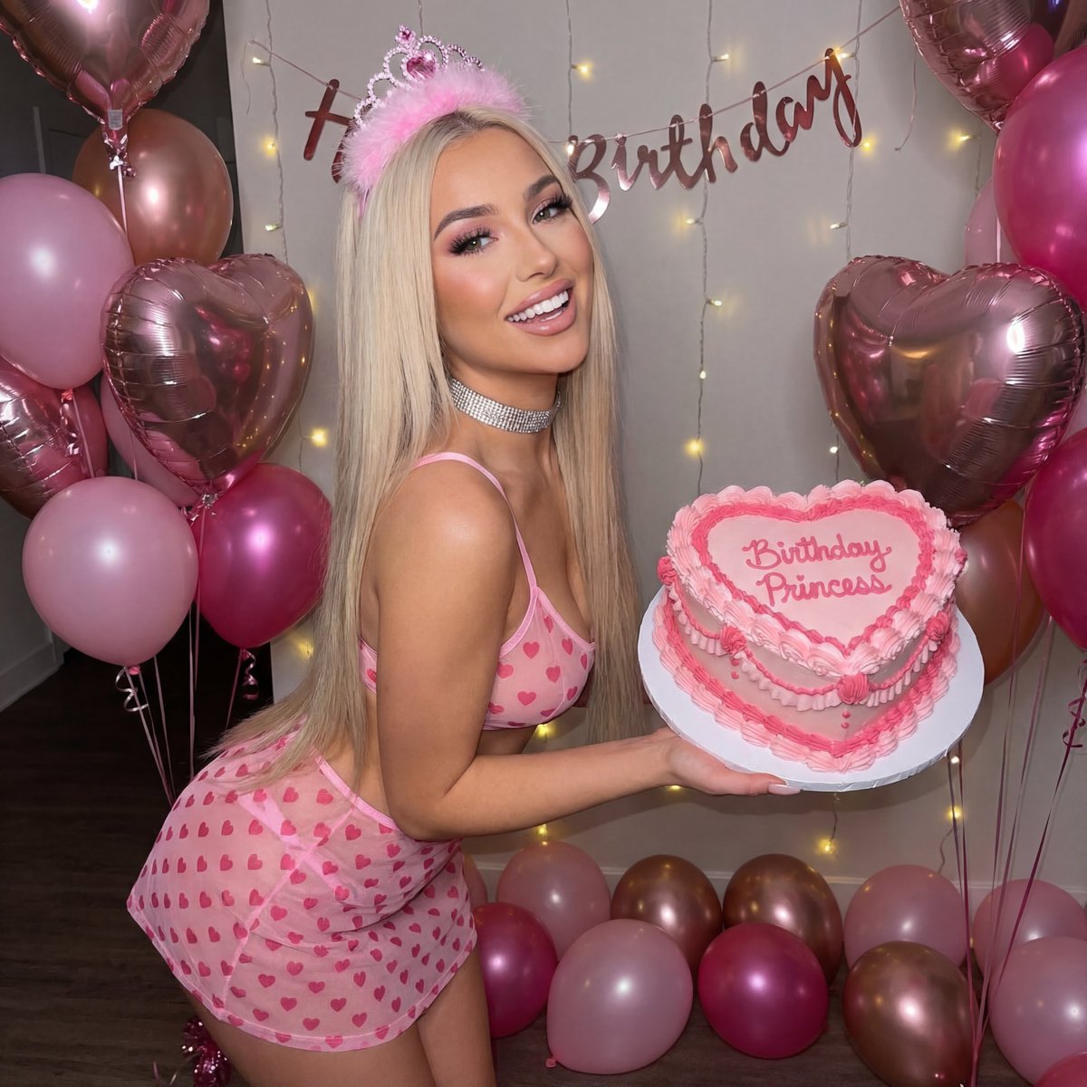 AI Prompt for Creating Barbie-Core Birthday Girl Image