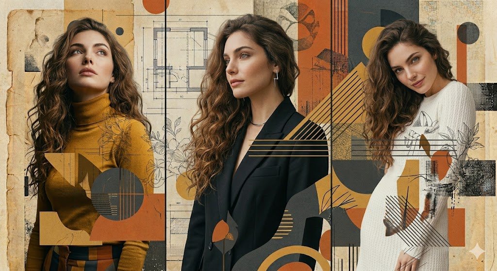 AI Prompt for Creating High-Resolution Fashion Collages