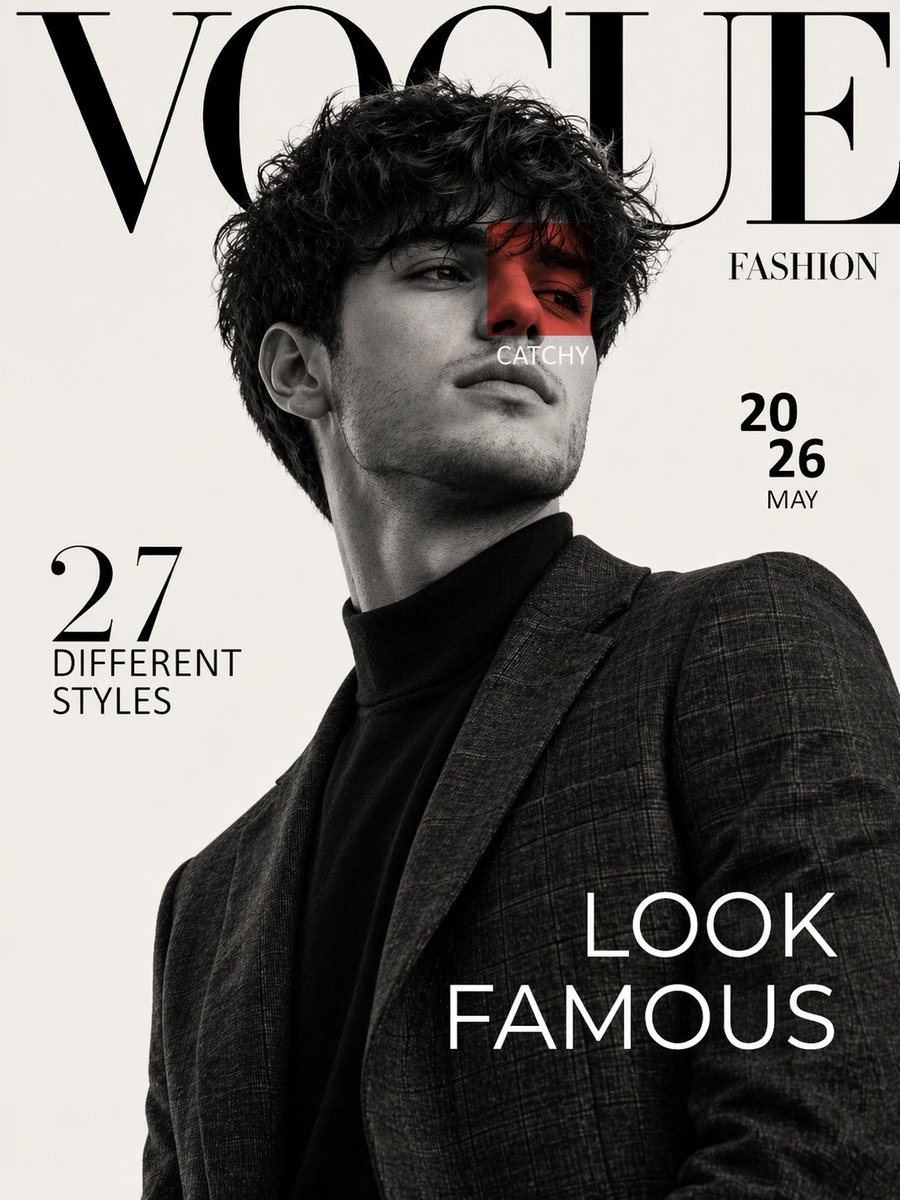 AI Prompt for Creating Luxury Fashion Magazine Covers