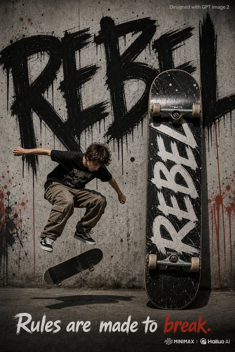 AI Prompt for Creating Photorealistic Streetwear Ad Posters
