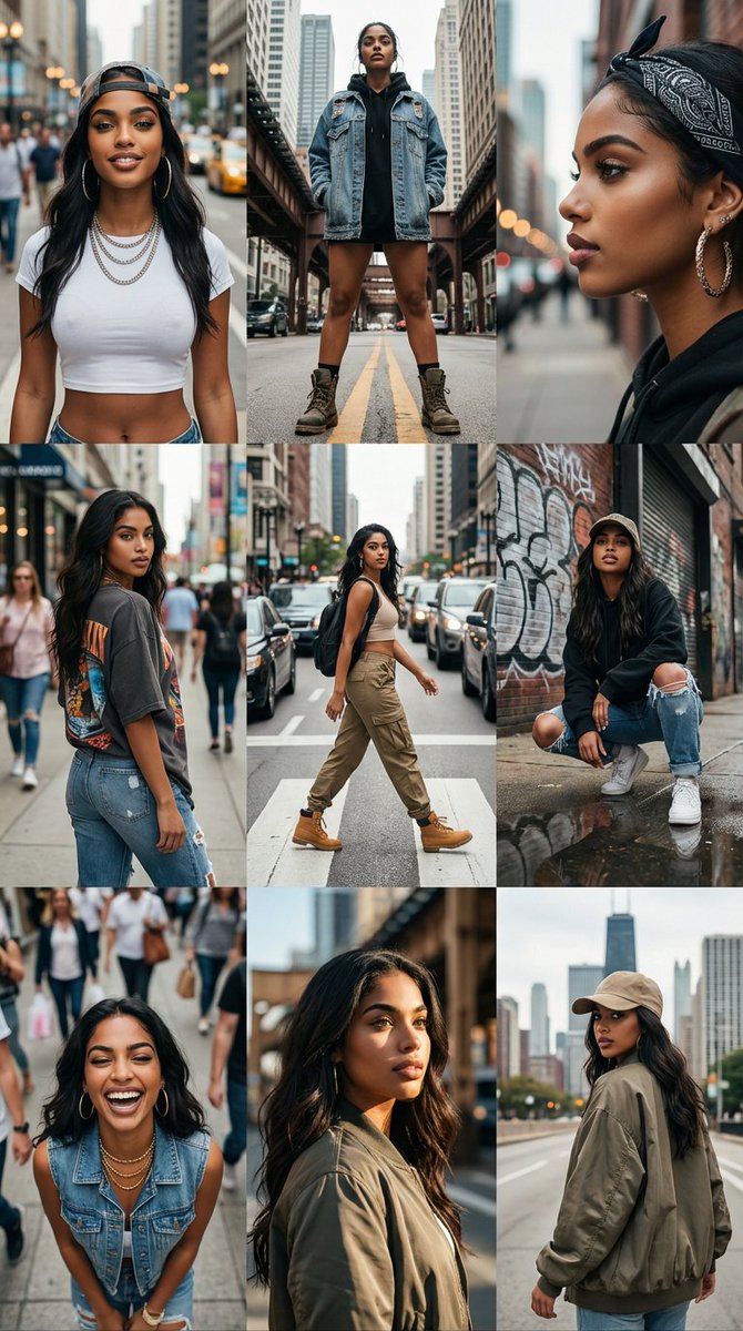 AI Prompt for Dynamic 3x3 Cinematic Portraits with Identity Lock