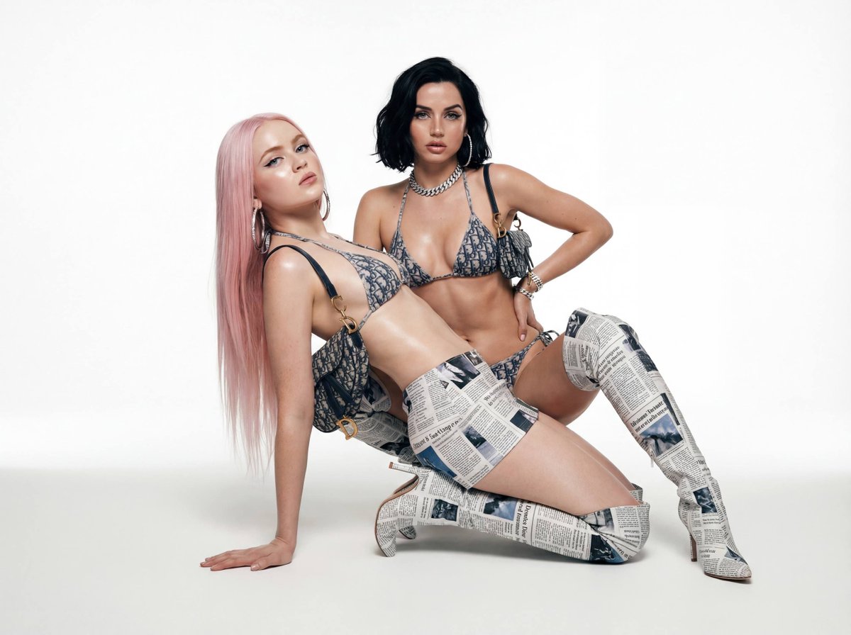 AI Prompt for Early 2000s High Fashion Editorial Photo Shoot