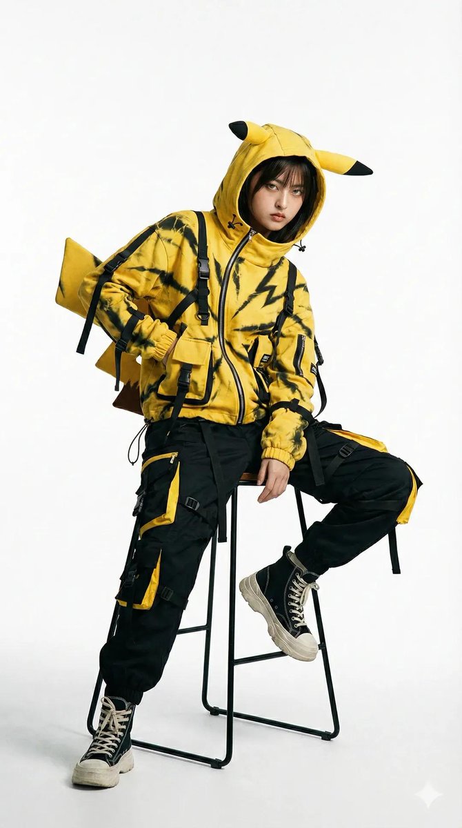 AI Prompt for Editorial Fashion Photography with Architectural Influences